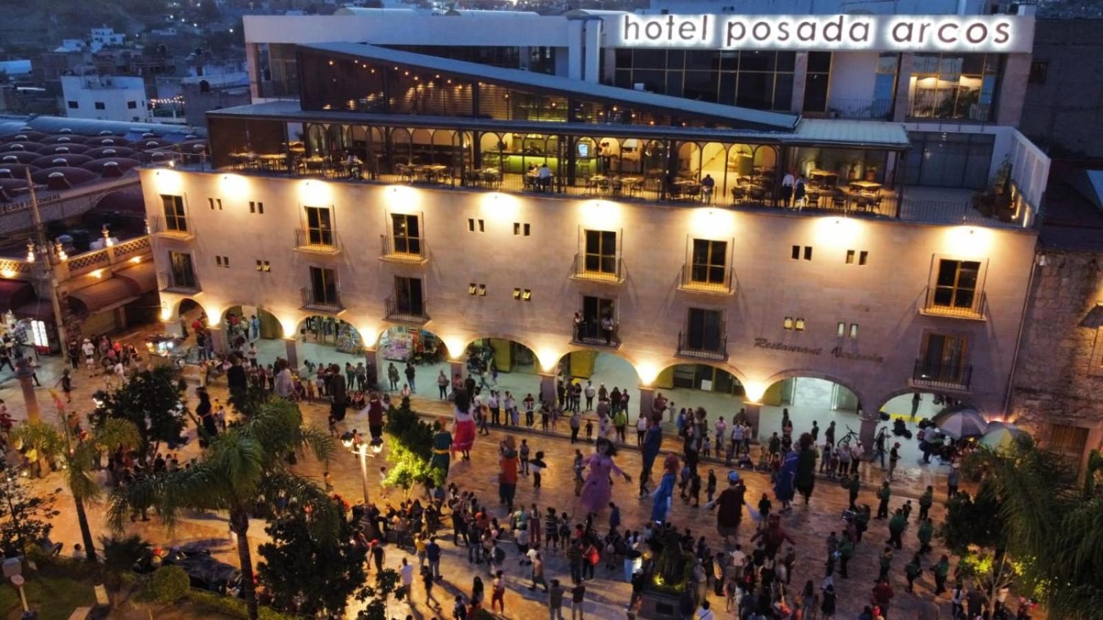 סן חואן דה לוס לאגוס Hotel Posada Arcos מראה חיצוני תמונה